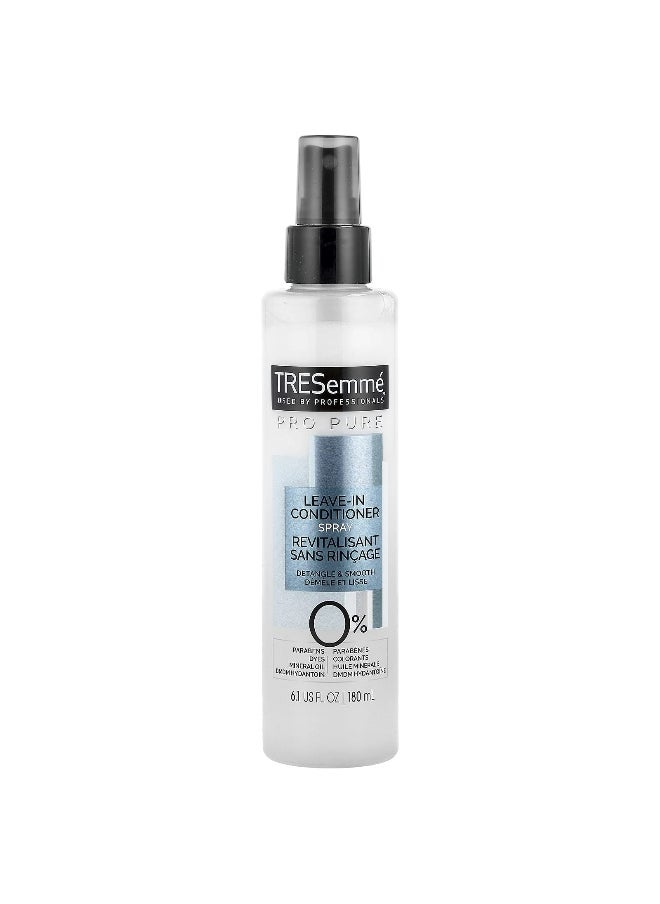 TRESemmé TRESemmé, Pro Pure, Leave-in Conditioner Spray, Detangle & Smooth, 6.1 fl oz (180 ml)  - Image 1