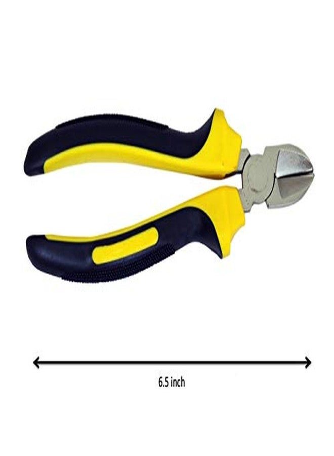 Jon Bhandari Tools 6.5 Inch Diagonal Cutting Plier | Heavy Duty Wire Cutter with Comfort Grip for Wires, Cables & Soft Metal for Electrical, DIY & Home Use - Image 4