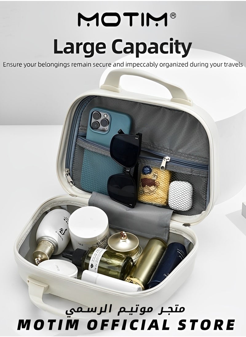 Motim 3pcs 14+20+24inch Luggage Set Carry On Luggage Suitcase Travel Bag Trolley With Cup Holder & USA Charging Port & Hooks & Hard Shell & Silent Spinner Wheels & TSA Lock for Business Travel  - Image 4