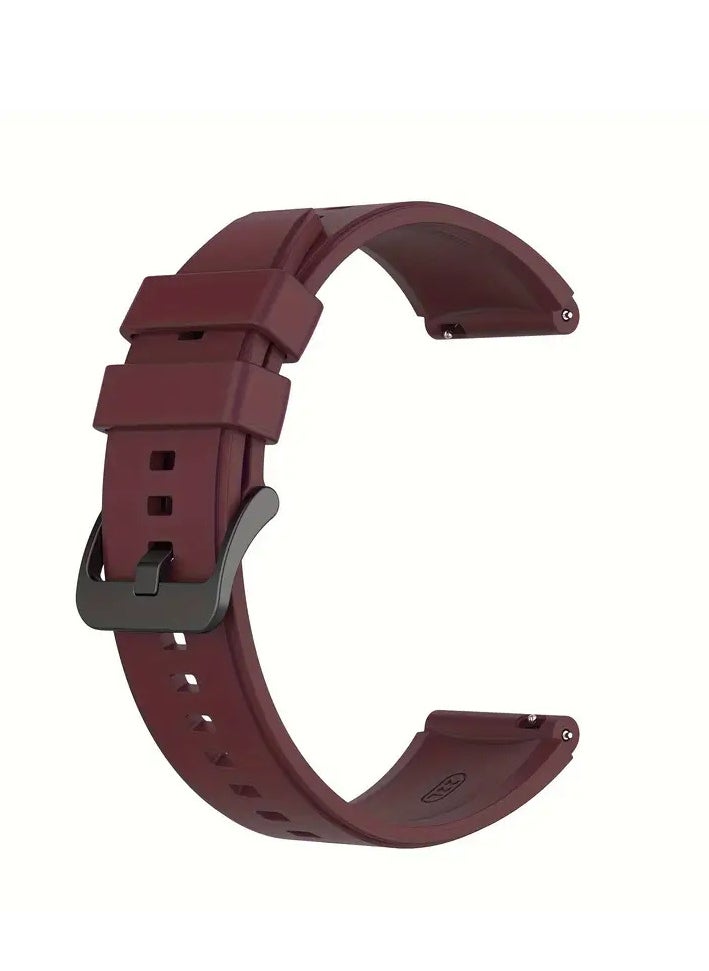 ووتش حزام ساعة ذكية من السيليكون بذيل دائري عالمي مناسب لساعة Xiaomi Watch S2/S1 Pro/S1 Active/S1/color2/sport/color مقاس 22 مم  - Image 1