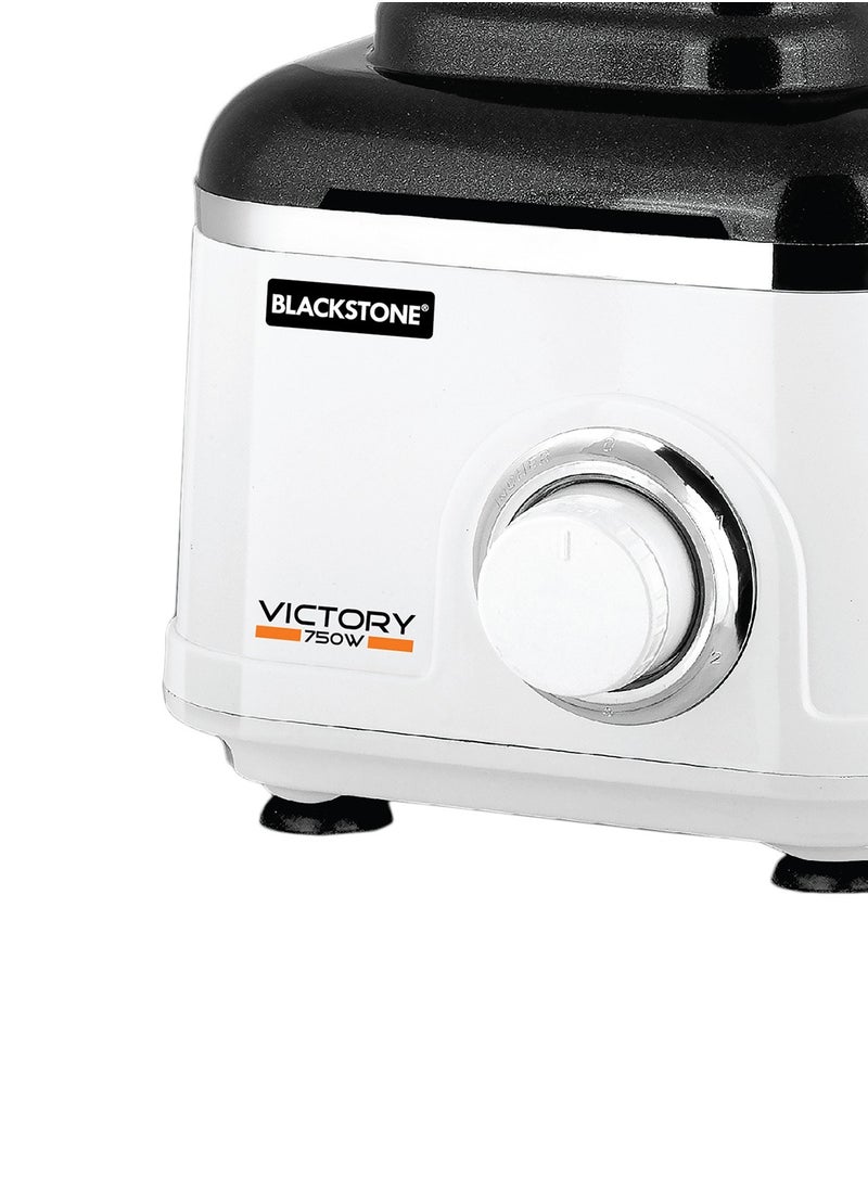 BLACKSTONE Victory 750W 3in1 Mixer Grinder   Multifunctional Grinder with Stainless Steel Jars & Blades  3 Speed Safety Twist Lock 2 Years Warranty On Motor  - Image 3