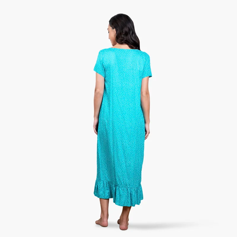 Aadaraya Printed Night Gown