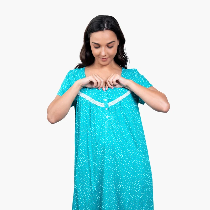 Aadaraya Printed Night Gown