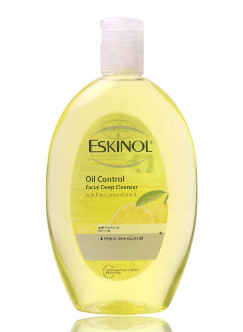 إسكينول منظف عميق للوجه للتحكم في الزيت بخلاصة الليمون النقي 225 مل - Image 1