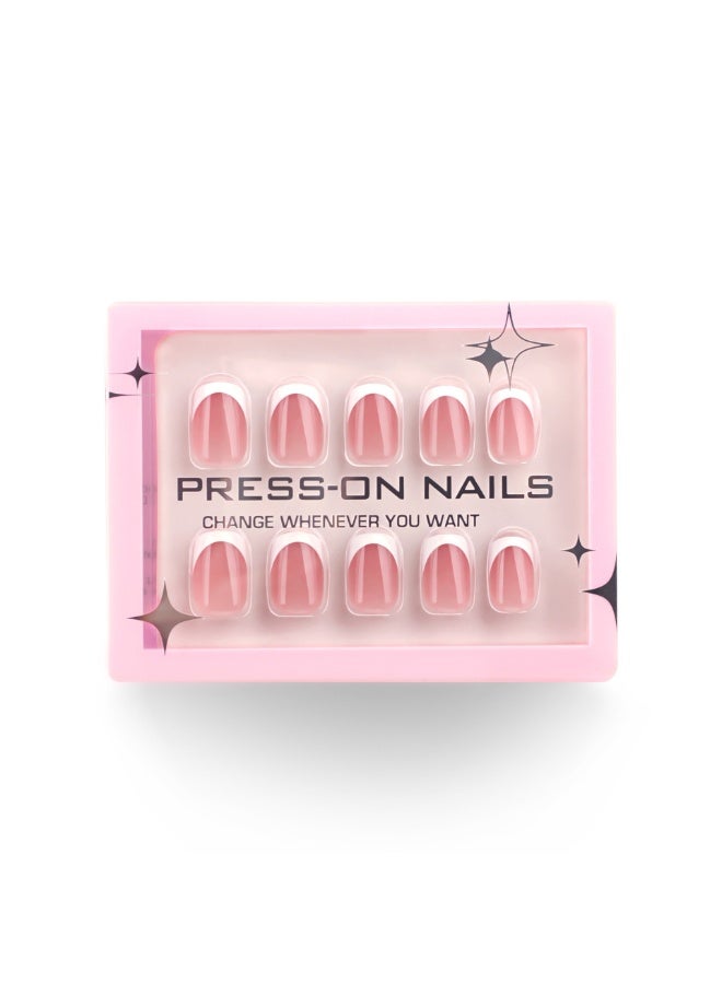 Remy Belle 30 قطعة أظافر لاصقة تشمل الغراء، مبرد أظافر، دافع جلد الأظافر - Image 3