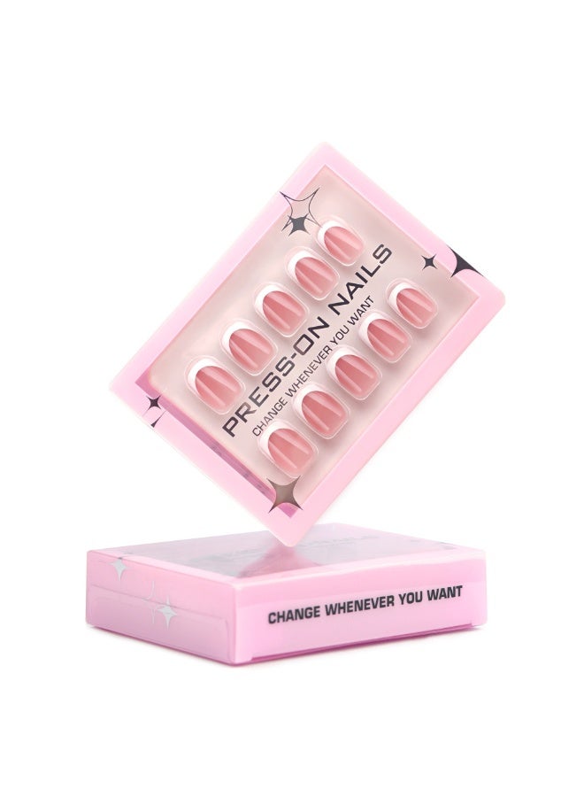 Remy Belle 30 قطعة أظافر لاصقة تشمل الغراء، مبرد أظافر، دافع جلد الأظافر - Image 4