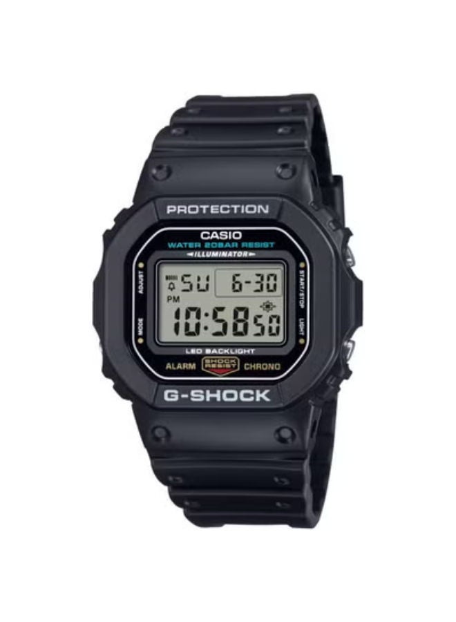 كاسيو ساعة يد رقمية من الراتنج من جي شوك DW-5600UE-1DR - Image 1