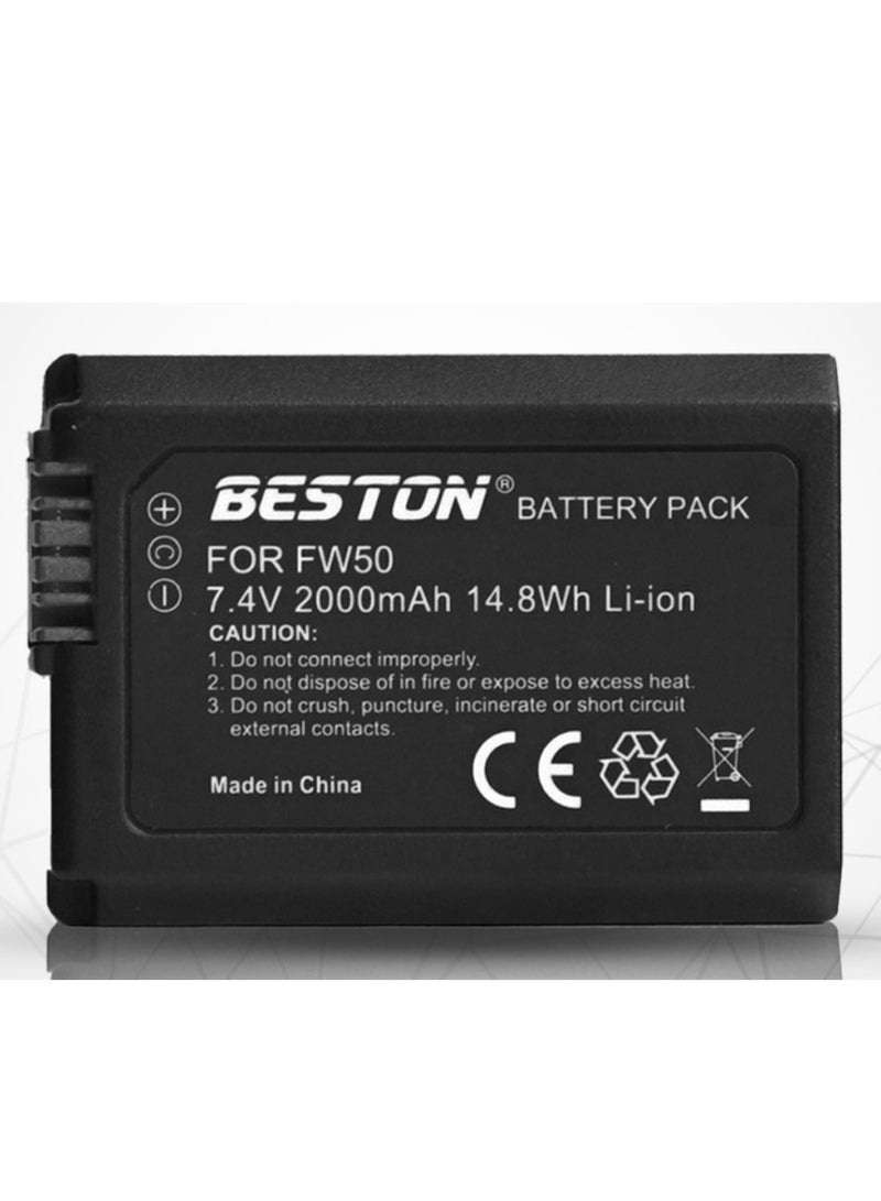 Beston NP-FW50 1500 mAh Battery For Sony Cameras - Pack of 1