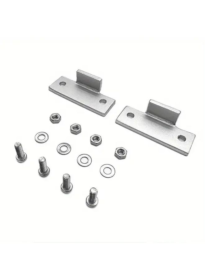 2PCS Black Turntable Dust Cover Repair Hinges Replacement Kit - Image 4