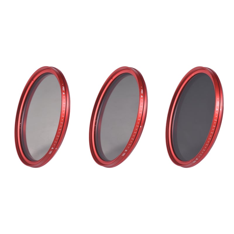 Fotga 67mm Variable ND Filter 58mm to 77mm Adapter - 9 Stops ND2 to ND400 - Aluminum Alloy Frame Optical Glass for Slow Shutter Speed Waterfall Photography - Image 5