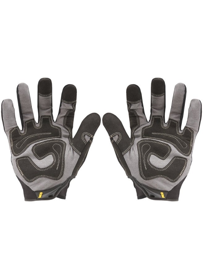 Ironclad Ironclad General Utility Work Gloves Gug All Purpose Performance Fit Durable Machine Washable 1 Pair Medium Gug 03 M Black  - Image 2