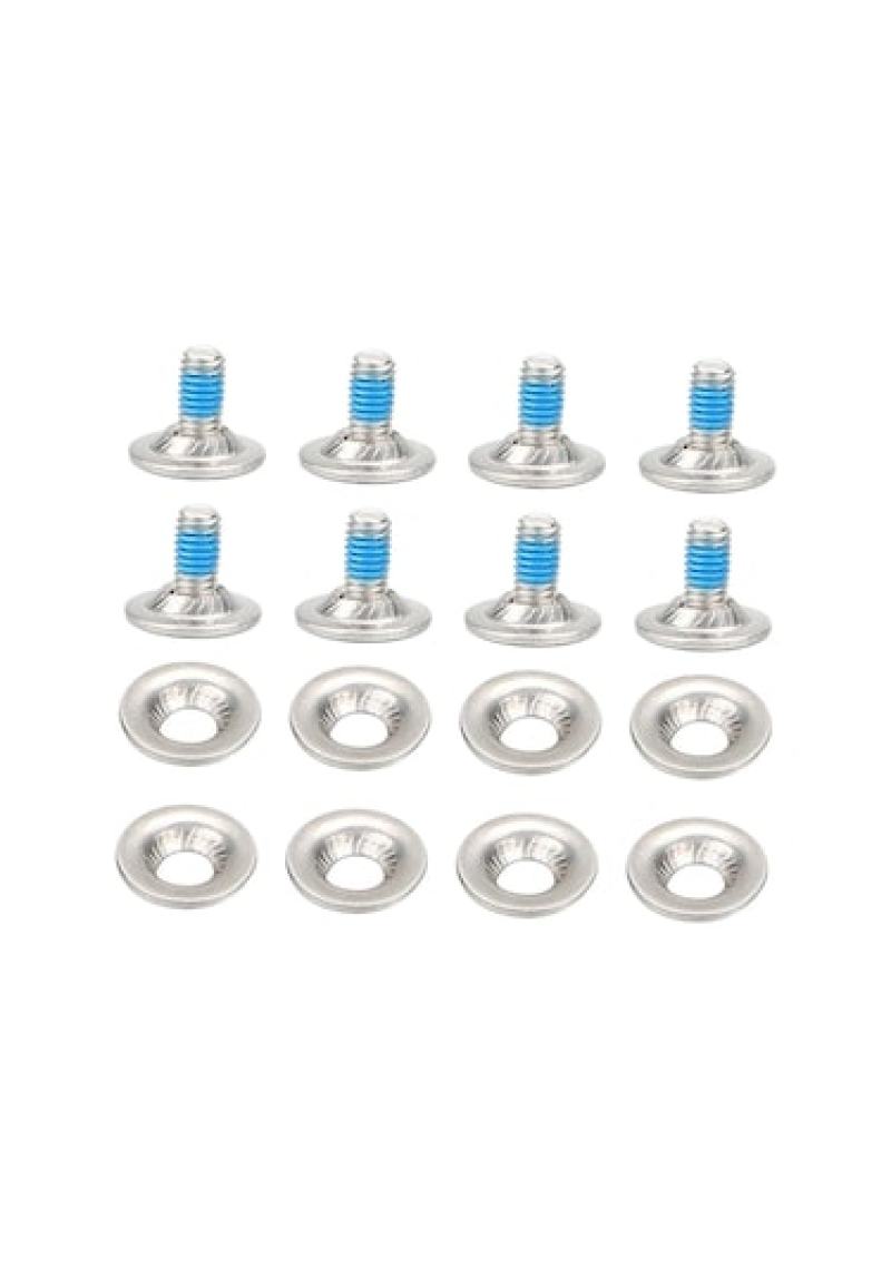 Snowboard Fixing Gasket 8 Silver Pieces Non-Slip Universal - Snowboard Accessories for Winter Sports - Image 1