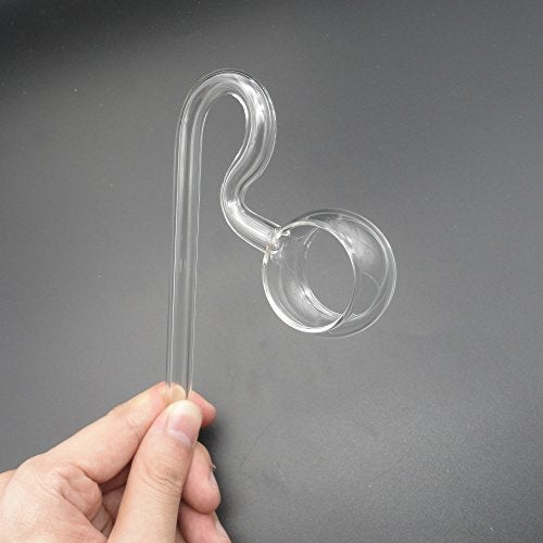 JARDLI Lily Glass Spiral Outflow Pipe for Plants Aquarium (17mm for 16/22mm (5/8'') Hose) - Image 4