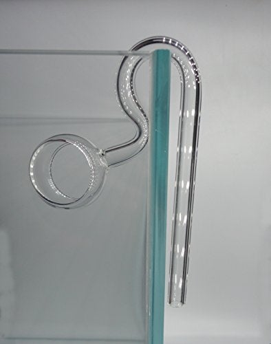 JARDLI Lily Glass Spiral Outflow Pipe for Plants Aquarium (17mm for 16/22mm (5/8'') Hose) - Image 5