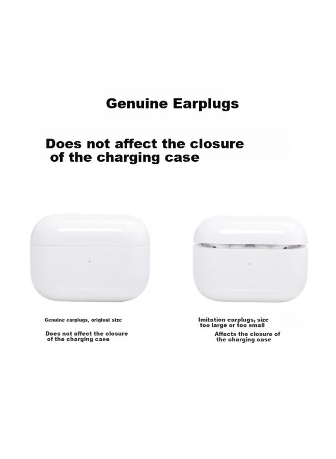Smorss Earphone Tips And Covers For Airpods Pro/1/2 First And Second Generation Apple Bluetooth Earphones, Original Silicone Soft Tips Ultra-thin Anti-slip With Dust-proof Mesh, Medium + Large Size - Image 3