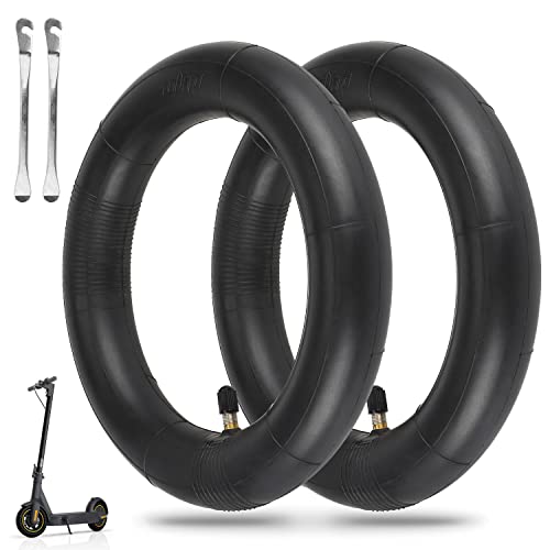 ulip 2Pack 607065 Inner Tube Replacement Straight Vavle 10 Inch Scooter Tubes Tires for Ninebot Max G30 G30D G30LP and Other Scooters with 10 inch Wheels - Image 1