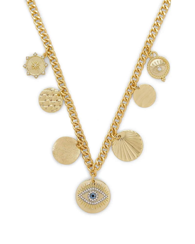 Hzmer Jewellery Evil Eye Chunky Choker