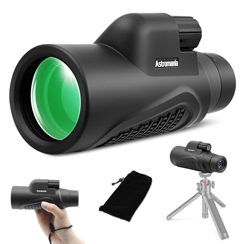 Astromania Monocular Telescope 12x50 HD K9 Prism High Power Compact Waterproof Fogproof Shockproof for Birdwatching Camping Wildlife MultiCoated Optics Rubber Armor NonSlip Grip - Image 1