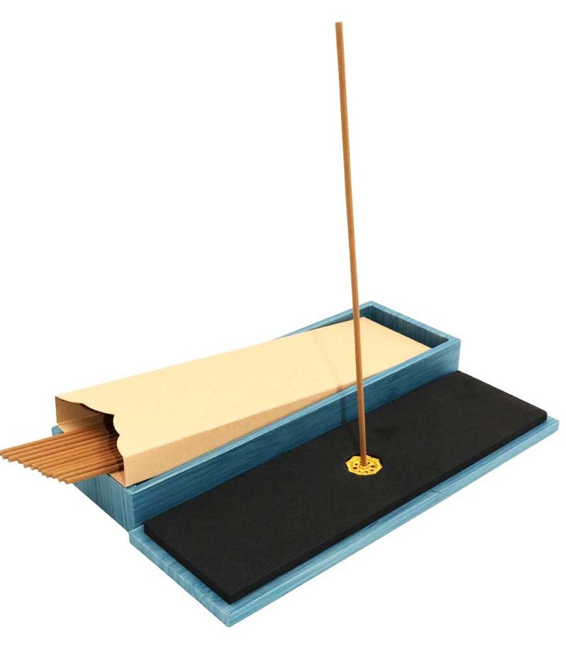 Bakhoor BoSidin Cambodian Oud Incense Sticks Set with Wooden Burner Holder – 12 Pcs Premium 3mm Thick Agarwood Sticks, Dual-Purpose Storage Gift Box for Meditation, Yoga, Aromatherapy and Home, Office Fragrance - Image 5