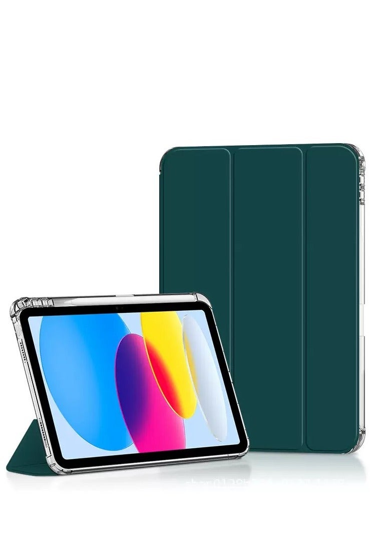 Case for iPad (A16) 11th 11 inch 2025 Gen iPad 11 Case/Case For iPad 10th Gen Case 2022 iPad 10 Case Trifold Stand Clear Transparent Shell Back with Pencil Holder Smart Cover for 11" iPad 11th 2025/10.9"iPad 10th Gen 2022 - Image 1