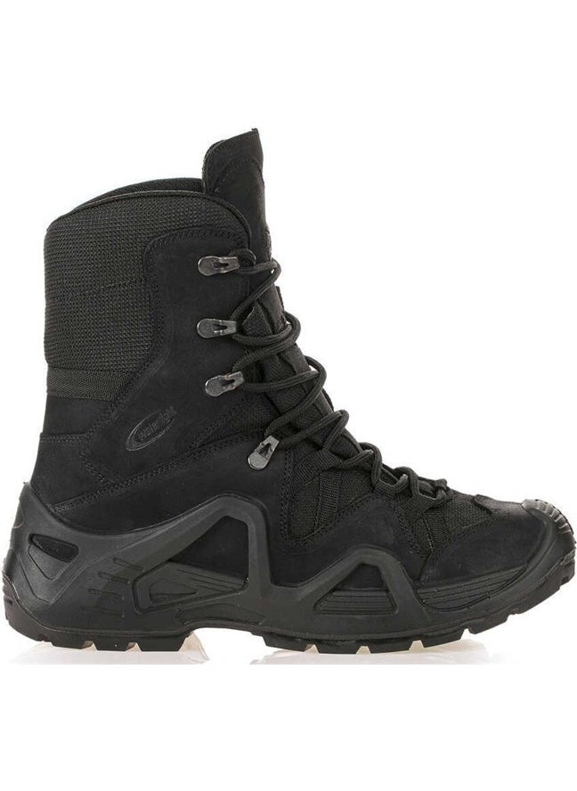 Scooter  - Black Leather Men's Waterproof Tactical Boots P1490NS - Image 1