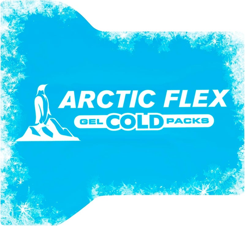 Arctic Flex Gel Replacement Packs  Gel Ice Packs Reusable for Shoulder Ice Brace  Hot and Cold Gel Pack for Injuries Pain Relief Swelling  Flexible Therapy Compression Wrap  Athletic Women Men - Image 1
