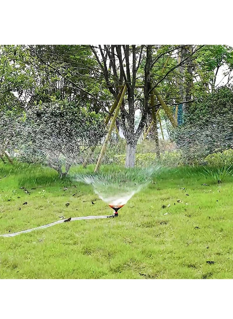 DubaiGallery Lawn Sprinkler Upgrade Garden Watering Automatic 360 Rotating Degree  - Image 4