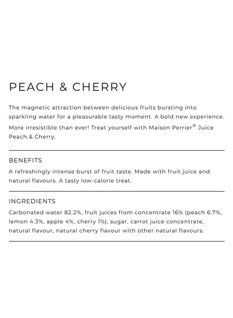 Perrier Peach And Cherry Magnetic Juice - Image 3