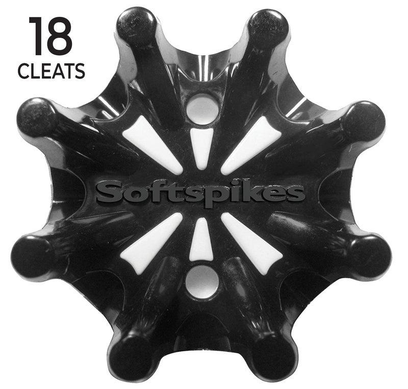 Softspikes Pulsar Golf Cleats Fast Twist 3.0 - 18 Count Clamshell , Black - Image 2