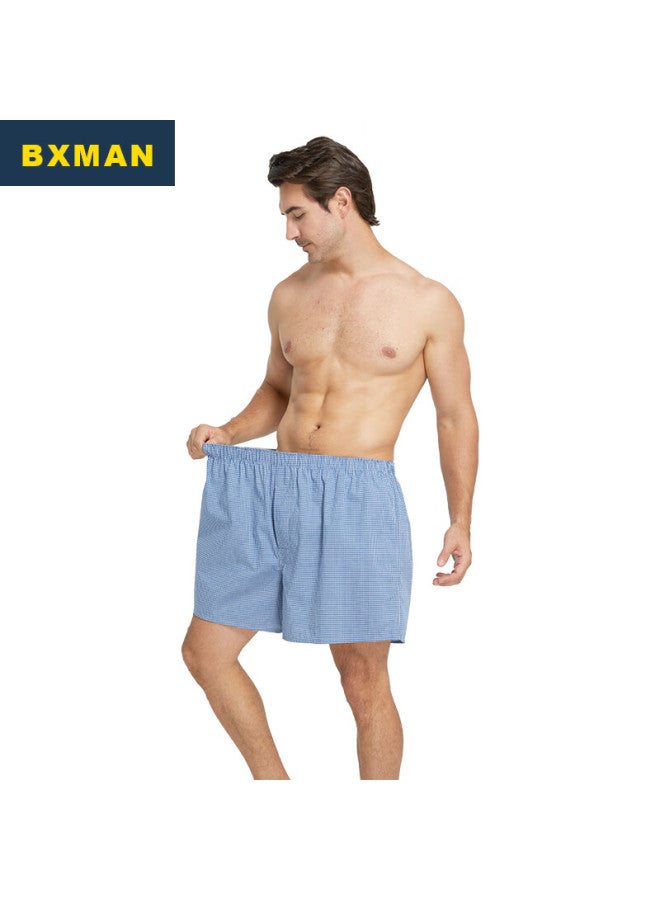 Bxman Extra Large Size Aladdin Pants Men's Underwear, Men's Boxer Briefs, Pure Cotton Woven Loose Shorts, Ch915 Xxxxl - Image 2
