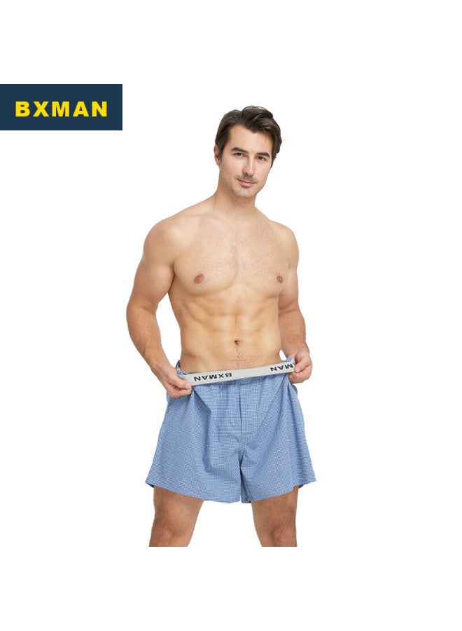 Bxman Extra Large Size Aladdin Pants Men's Underwear, Men's Boxer Briefs, Pure Cotton Woven Loose Shorts, Ch915 Xxxxl - Image 3