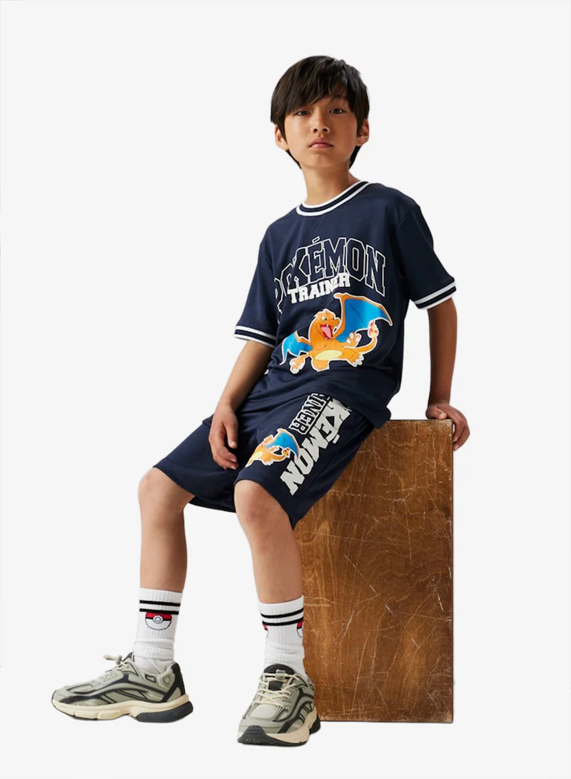 NAME IT Kids Pokemon Crew Neck T-Shirt