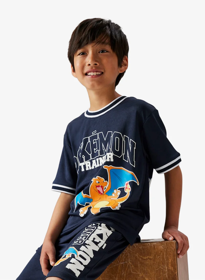 NAME IT Kids Pokemon Crew Neck T-Shirt