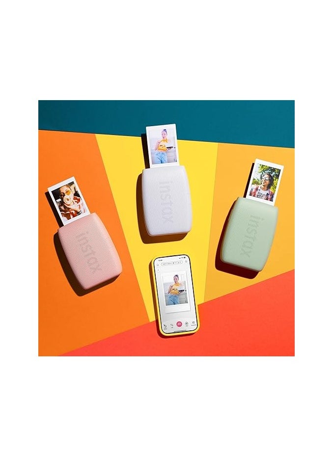 FUJIFILM - Capture and Print Memories Instantly with the Fujifilm Instax Mini Link 3 Smartphone Printer"sage green - Image 1