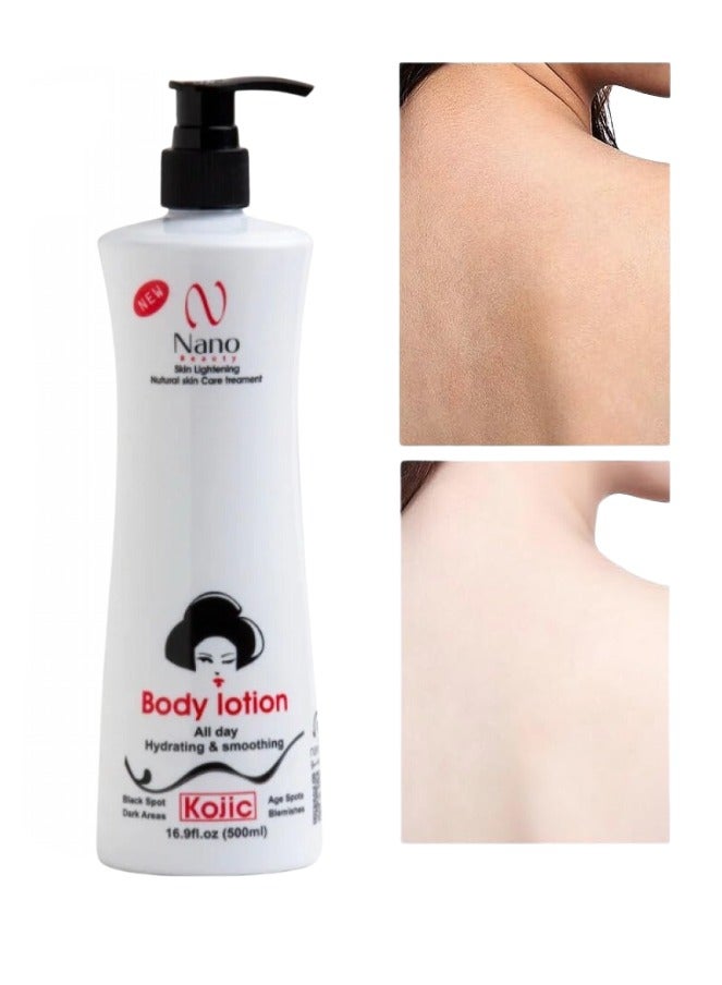 Nano Beauty Kojic Body Lightening Lotion 500 ml - Image 2