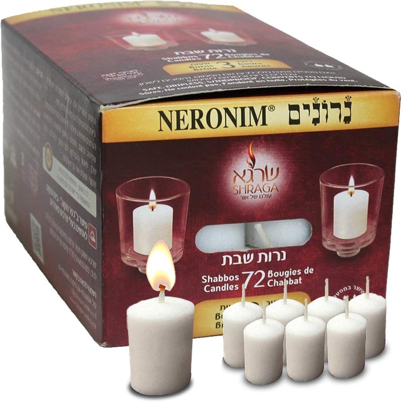Paskesz Neronim 6 Hour Candles 72 Pack - Image 4