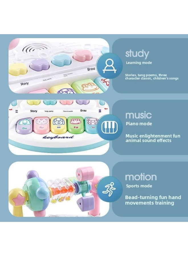 Toys For Infants And Young Children 0-1-year-old Educational Early Education For Children Over 6 Months Old 7 Babies 6 Children Gifts 3 Boys And Girls-Color:Puzzle Paradise 【rechargeable Version】 - Image 5