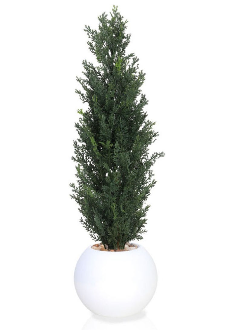 co arma Artificial tree simulating a natural cypress tree, 65 cm high  - Image 1
