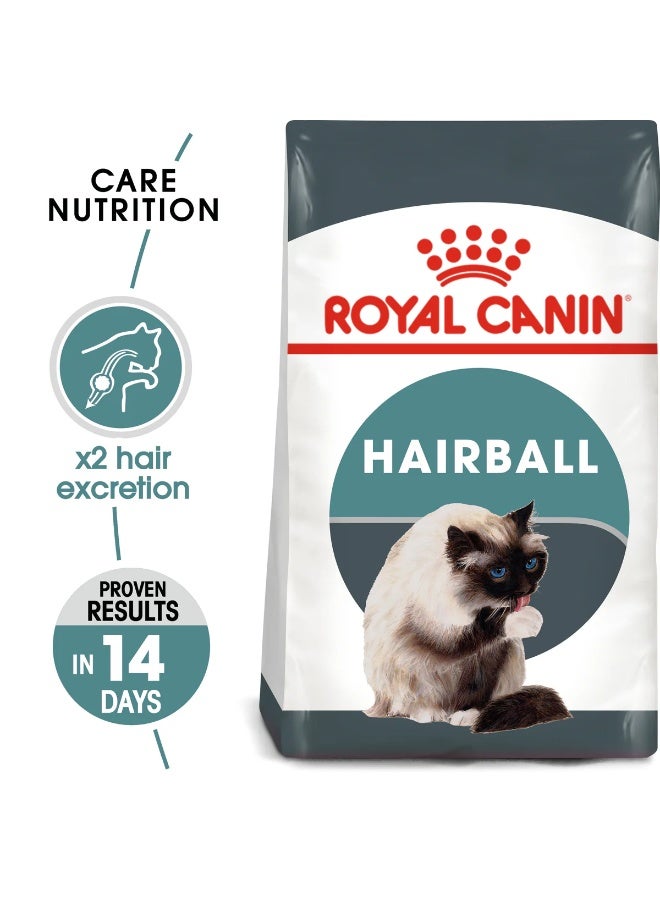Royal Canin Hairball Care Dry Cat Food – 2 kg | Adult Cats | Hairball & Digestive Support