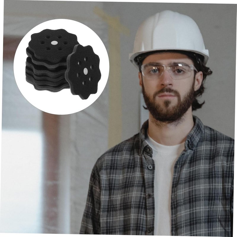10Pcs Safety Helmet Insert Liners Caps Insert for Bump Cap Protection Comfortable Sweat Absorbent Padding for Outdoor Sports and Workshop Use - Image 5