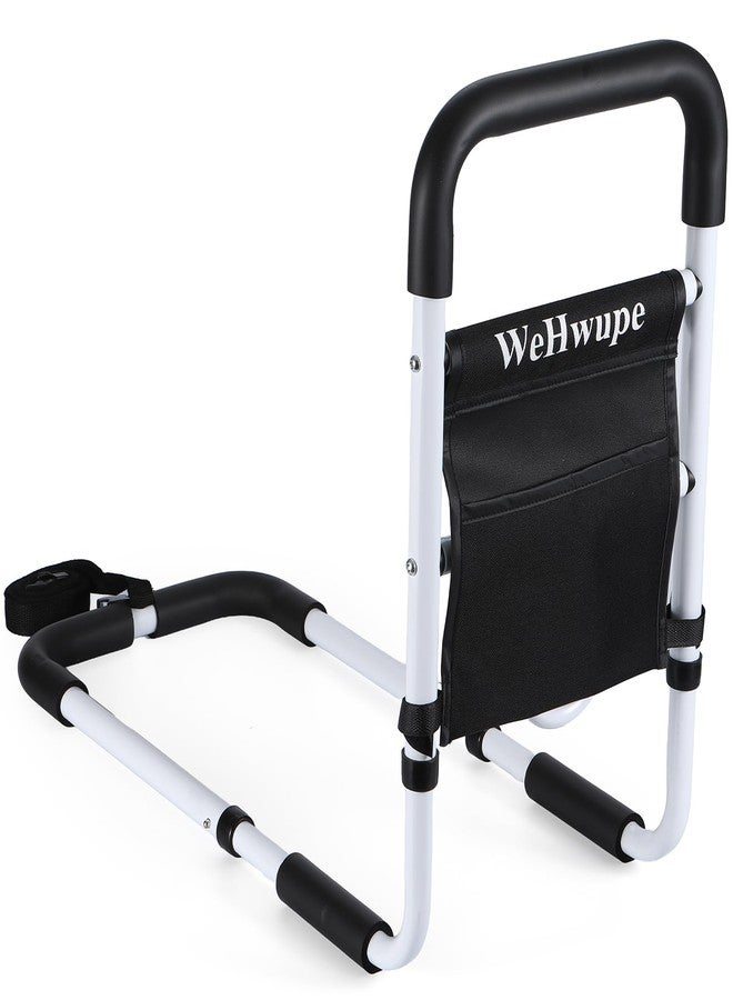 WeHwupe Bed Rails for Elderly Adults Safety, Bed Assist Rail for Seniors -2026 Upgrade - ASTM Compliant, Bedside Fall Prevent Grab Bar with Storage Pocket- Fits King Queen Full Twin Bed - Image 1