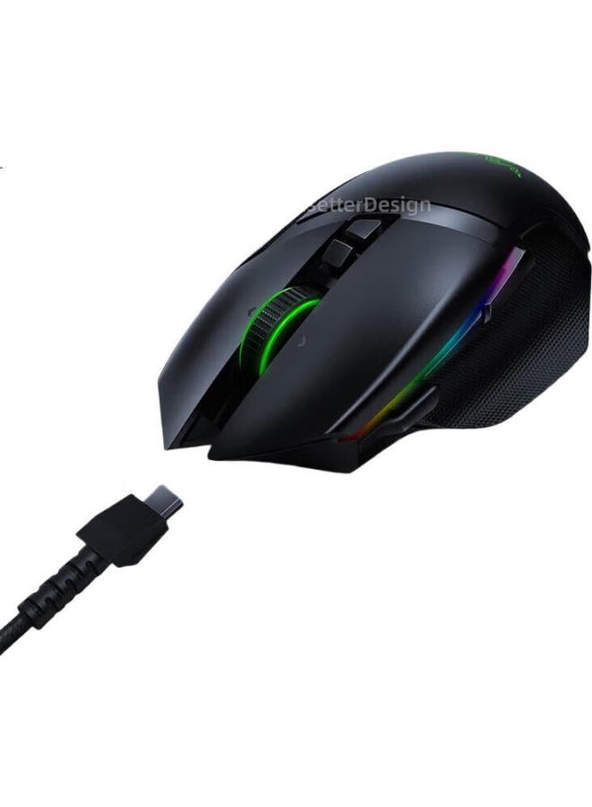 Win Potential Winning Potential Compatible With Razer Mouse Charging Cable, Razer Basilisk/Thatgafran Professional Edition/Toxic Viper Ultimate Edition/Viper V2 Wireless Mouse Connection Cable, Braided Android Cable - Image 1