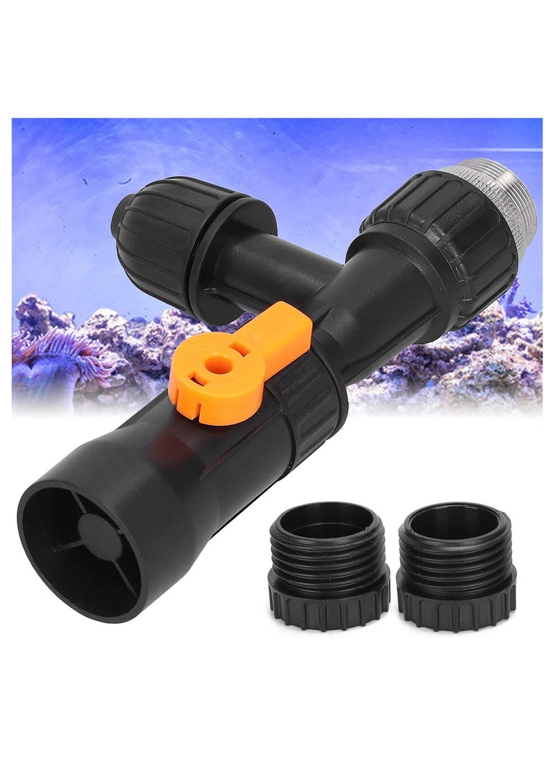 KASTWAVE Fish Tank Water Changer with 2 Faucet Adapters for Aquarium Quick Water Change - Image 2