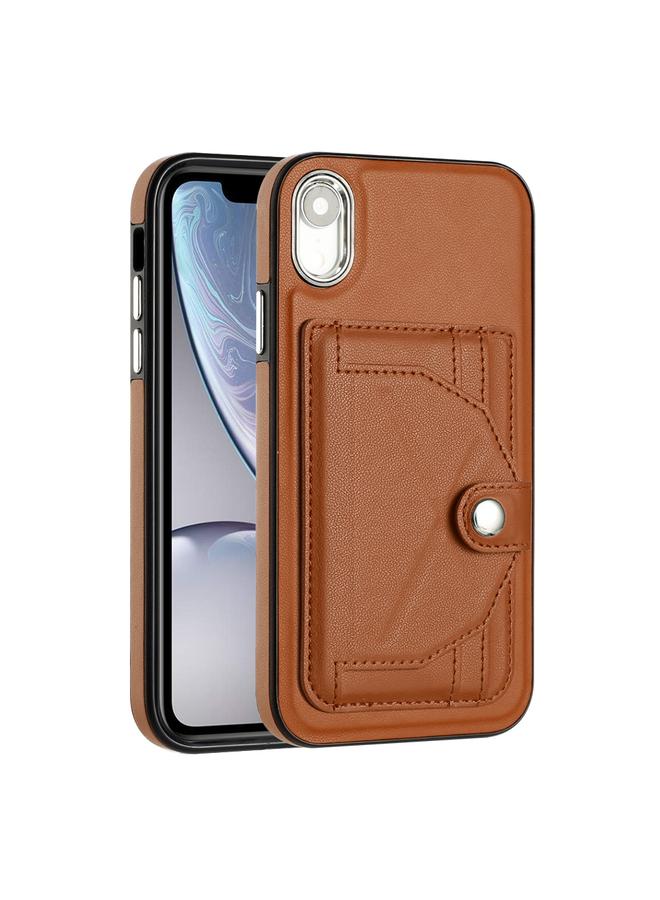 S-TOP Case For iPhone XR Shockproof Leather Phone Case with Card Holder - Image 2