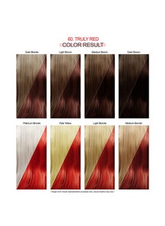 Adore Dore Semi Permanent Hair Color Vegan And Crueltyfree Hair Dye 4 Fl Oz 060 Truly Red (Pack Of 2)  - Image 4