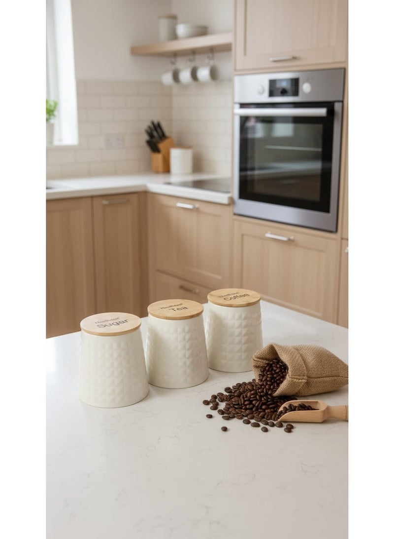 HausRoland Tea, coffee and sugar storage jars - Image 3