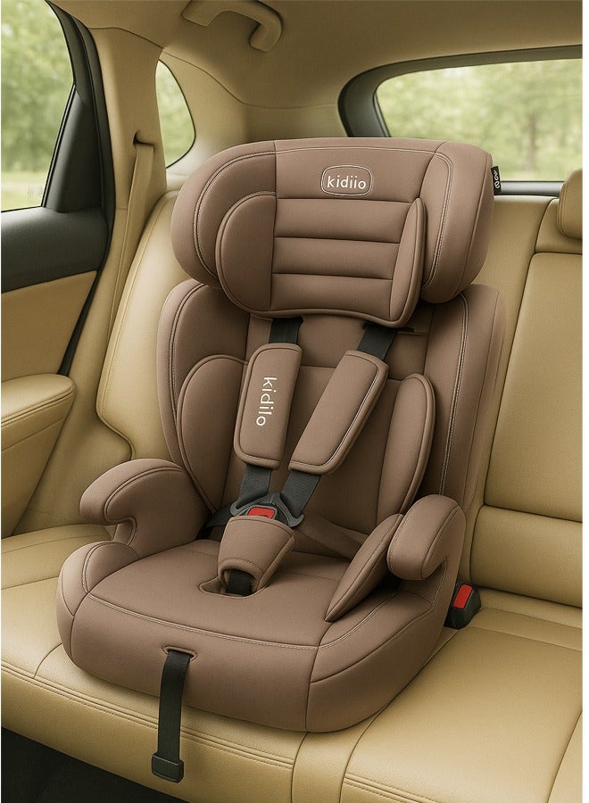كيديليو مقعد سيارة سومو للأطفال/الرضع (بني فاتح) - Image 1