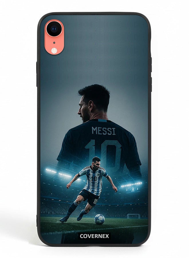 Covernex Apple iPhone XR Protective Case Cover Printed Featuring Liomel Messi Action Montage Tribute - Image 2