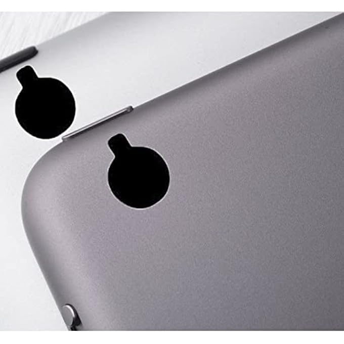 rayihni ملصقات خصوصية لأغطية الكاميرا غطاء ويب كام لحماية العدسة من الفينيل 60 قطعة مانع كاميرا قابل لإعادة اللصق ملصق ويب كام لأجهزة اللابتوب والهواتف الذكية والأجهزة اللوحية والأجهزة المنزلية - Image 2