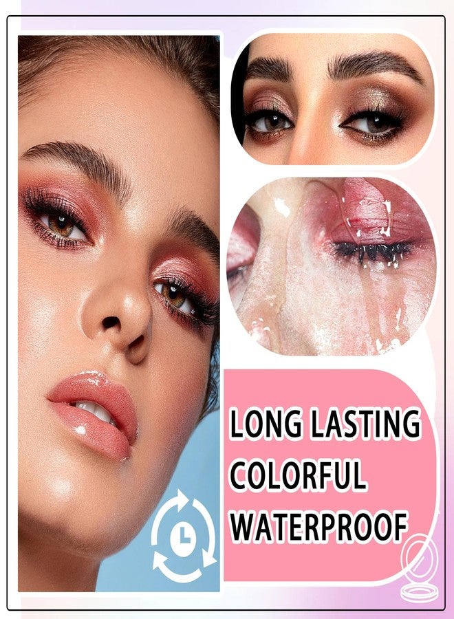 PPPanYiDi 70 Colors Eyeshadow Palette,Matte Glitter Eyeshadow Makeup Palette with Eyeshadow Brush,Highly Pigmented Colorful Shimmer Eye Shadow Palette Makeup Kit for Women A - Image 5